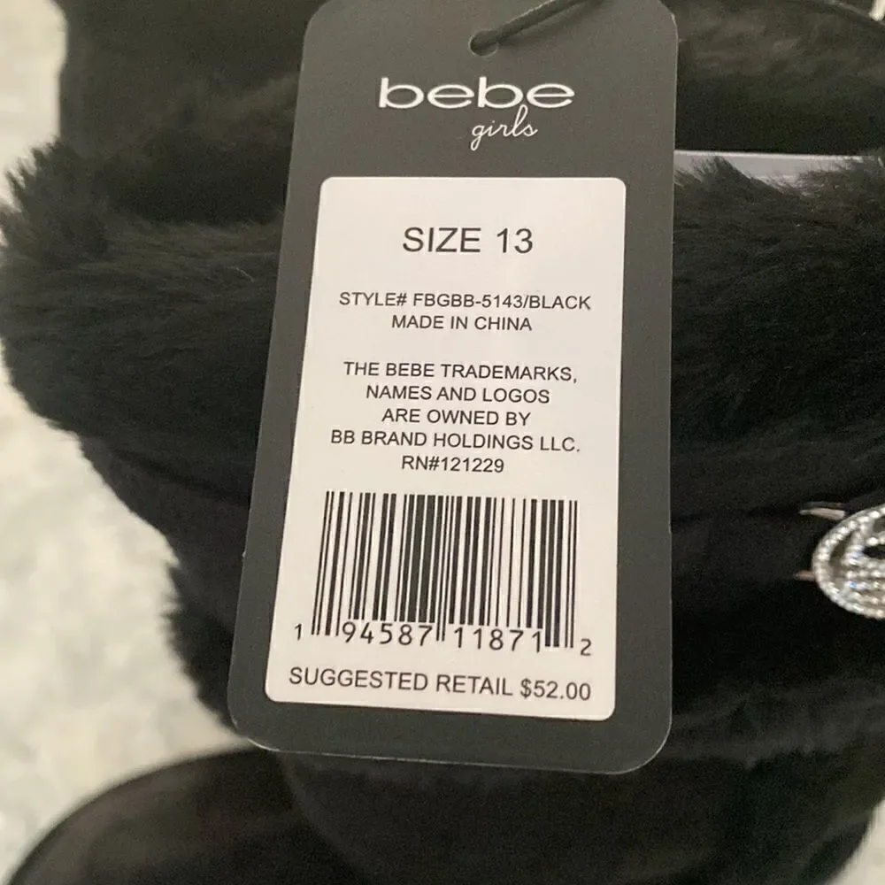 Bebe  girls  Suede  Boots NWT